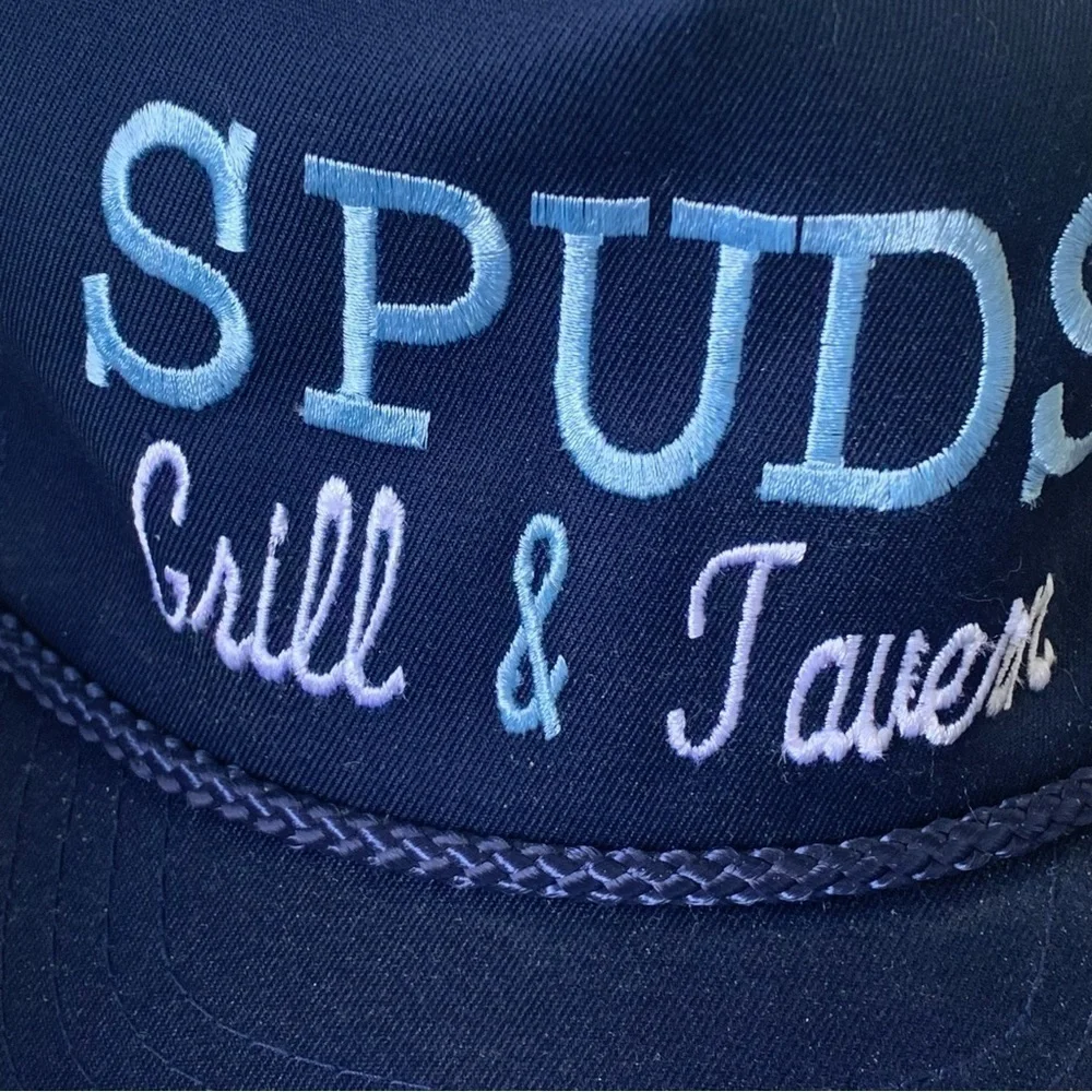 Vintage Youngan Embroidered Hat Spuds Grill & Tavern